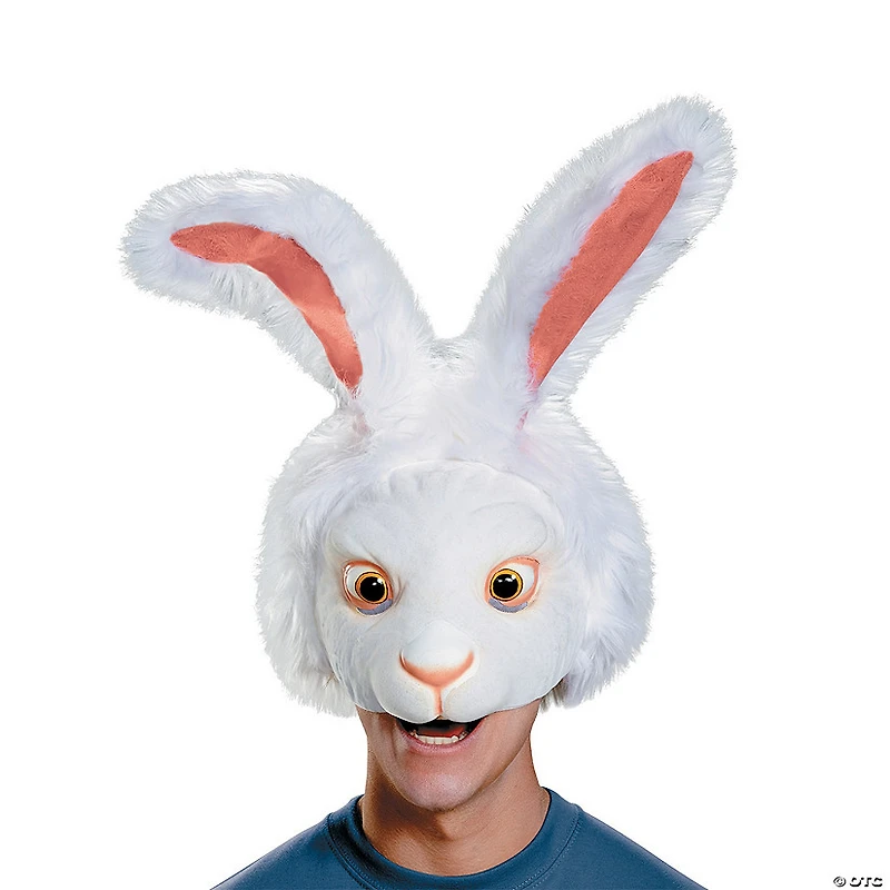 Adults’ White Rabbit Mask
