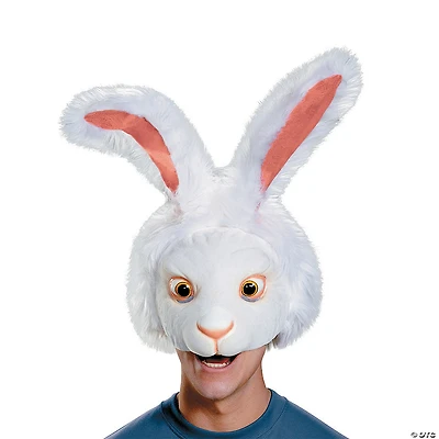 Adults’ White Rabbit Mask