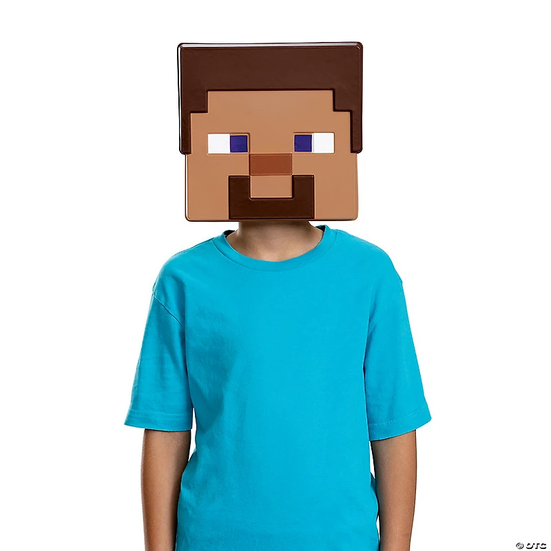 Kids Minecraft™ Steve 3D Paper Mask