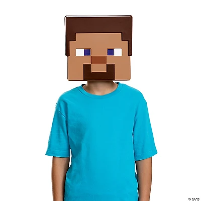 Kids Minecraft™ Steve 3D Paper Mask