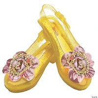 Kids Disney’s Beauty and the Beast Belle Yellow Sparkle Jelly Shoes