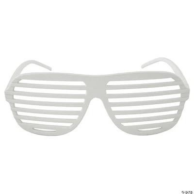Louvre White Glasses - 1 Pc.