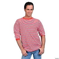 Adult Striped Clown Shirt