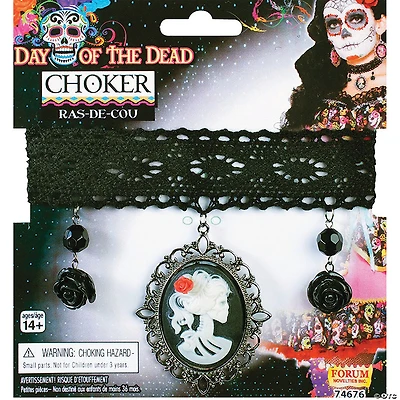 Day Of The Dead Choker