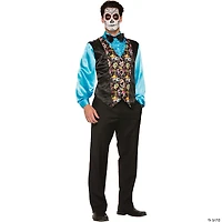 Men's Day Of The Dead Vest