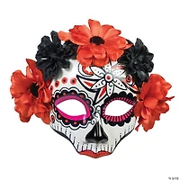 Adults Day Of The Dead Sugar Skull Mask