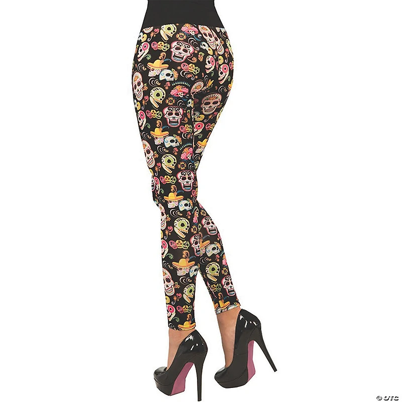 Women's Day of Dead Leggings