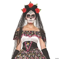 Women's Day of Dead Veil