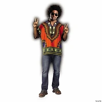 Adults Dashiki Hippie Shirt Costume - One Size