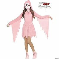 Kids Ghost Face® Pastel Pink Dress Costume