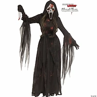 Adults Ghost Face® Bloody Bling Hooded Gown Costume