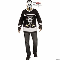 Adults Deluxe Ghost Face® Hockey Mask Costume - One Size
