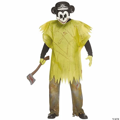 Adults Haunted Steamboat Killie Poncho Costume - One Size