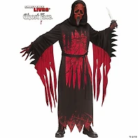 Adults Ghost Face® Red Aged Devil Face Costume - One Size