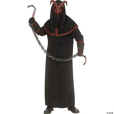Adults Ram Skull Demon Costume - One Size