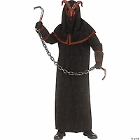 Adults Ram Skull Demon Costume - One Size