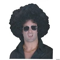 Black High Afro Wig