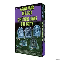 Graveyard in a Box Decoration Set - 11 Pc.