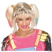 Women's Blonde Rascal Roller Derby Wig