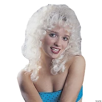 Blonde Curly Wig