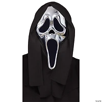 Adults Chrome Scream Ghostface Mask
