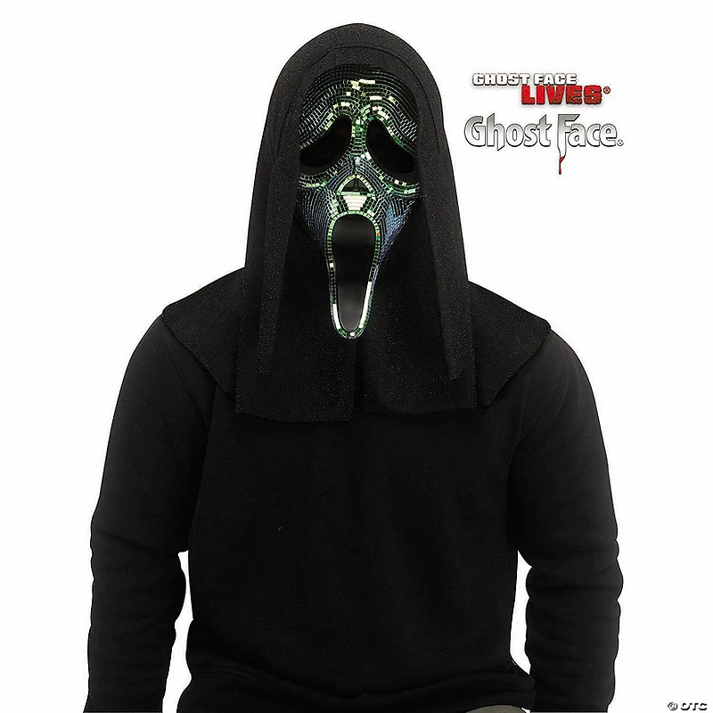 Adults Ghost Face® Disco Oil SlIck Full Face Mask