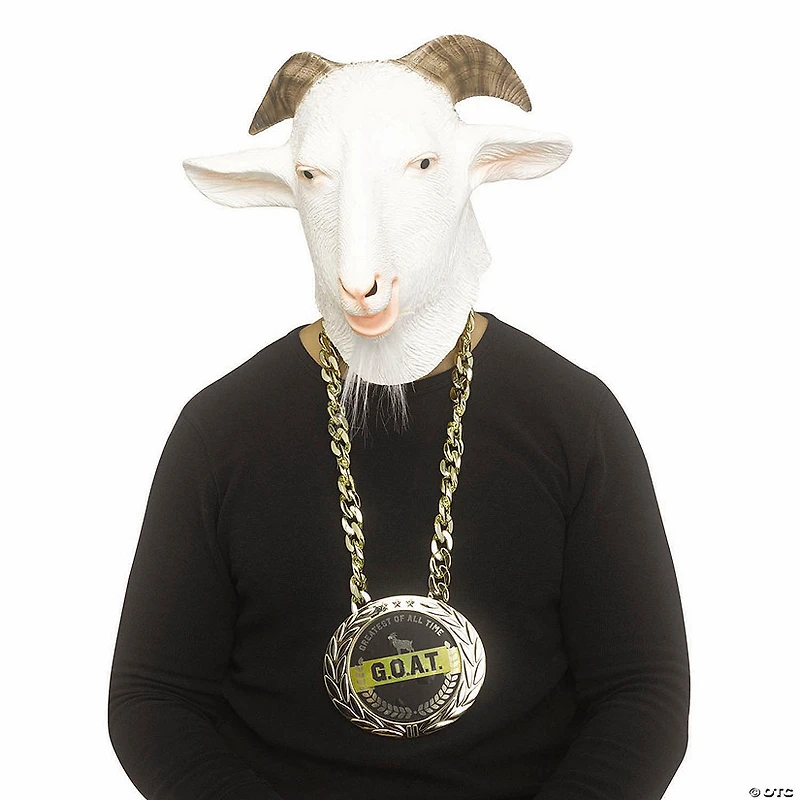 G.O.A.T. Mask & Medallion Costume Accessory Kit
