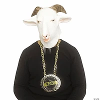 G.O.A.T. Mask & Medallion Costume Accessory Kit