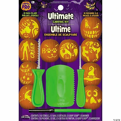 14 Pc. Ultimate Pumpkin Carving Kit