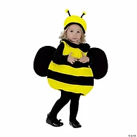 Toddler Black & Yellow Bumblebee Costume - 12-24 Months