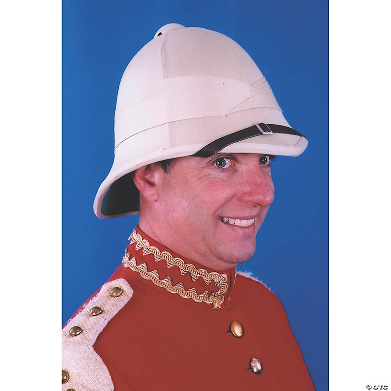 Adults Khaki British Pith Hat