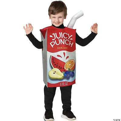 Toddler Juicy Punch Juice Box Tunic Costume - 3-4