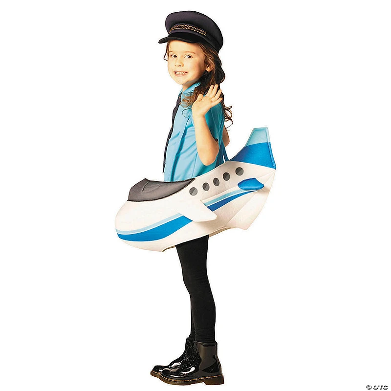 Kids Airplane Foam Tunic Costume - 3-6