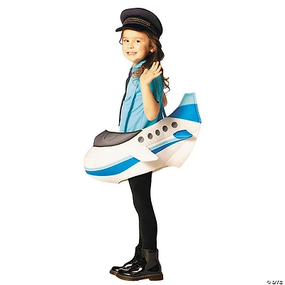 Kids Airplane Foam Tunic Costume - 3-6