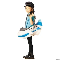 Kids Airplane Foam Tunic Costume - 3-6