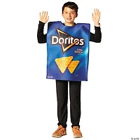 Kids Doritos™ Cool Ranch Bag Tunic Costume - Extra Large 14-16