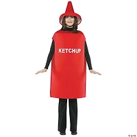 Adults Ketchup Costume - Standard