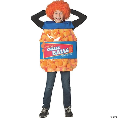 Kids Cheese Balls Costume - Small/Medium