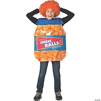 Kids Cheese Balls Costume - Small/Medium