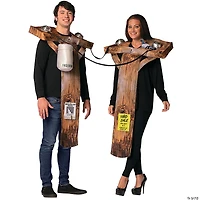 Electric Utility Poles Couples Costume