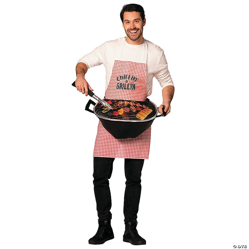 Adults Grill Master Apron with Grill Costume