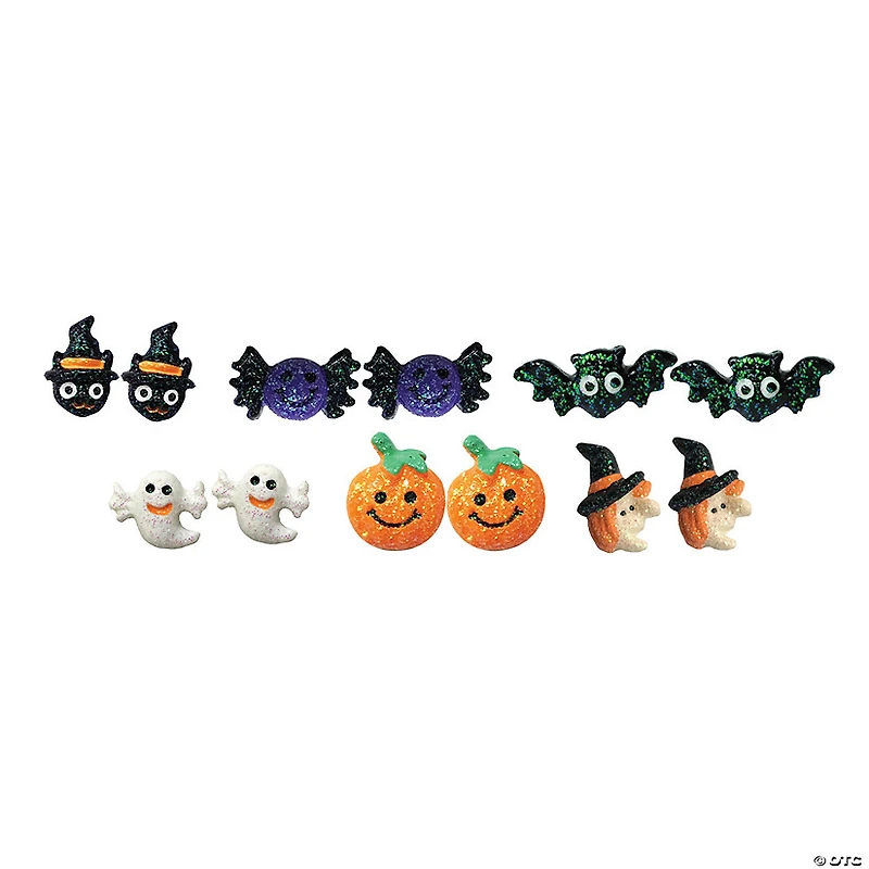 Halloween Earring Set 6Pk