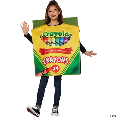 Kids Crayola® 3D Foam Box Costume - One Size