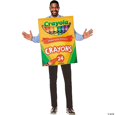 Adults Crayola® Crayon Box Foam Costume - One Size