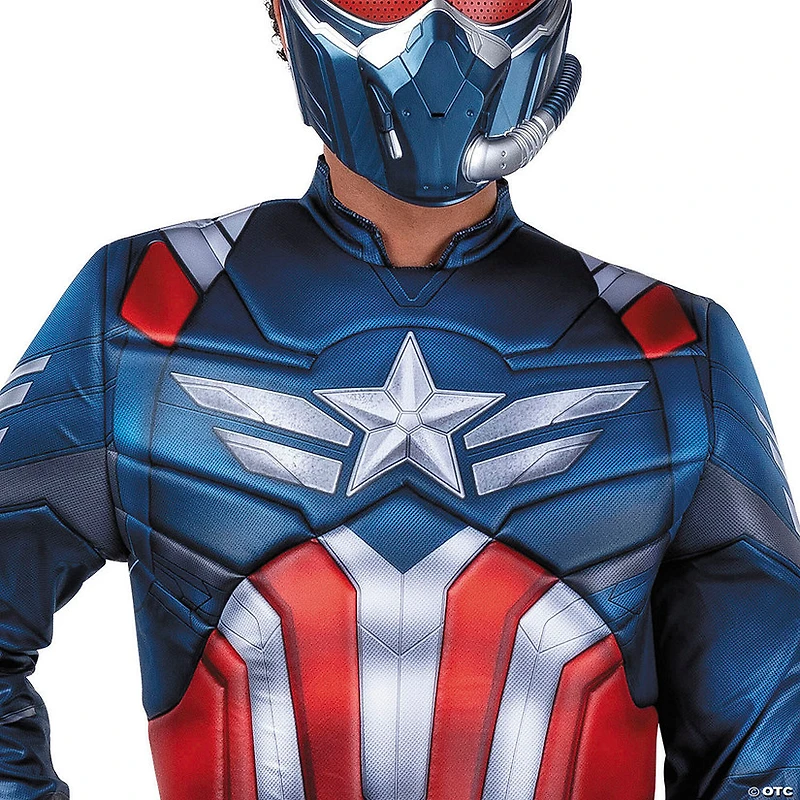 Adults Qualux Marvel Captain America: Brave New World™ Captain America Jumpsuit Costume
