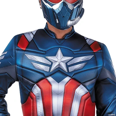 Adults Qualux Marvel Captain America: Brave New World™ Captain America Jumpsuit Costume