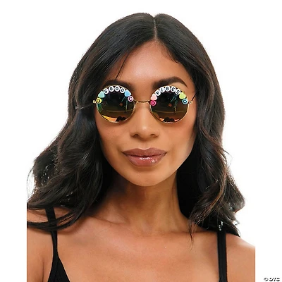 Friendship Bead Good Vibes Sunglasses