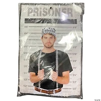 Adults Prisoner Costume Accessory Kit - 3 Pc.