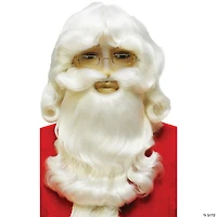 Santa Wig And Beard Set BY367C White