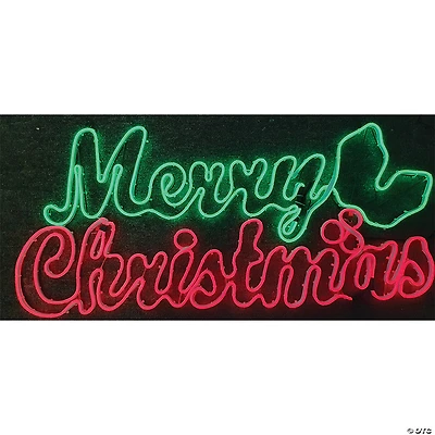 Light Glo LED Merry Christmas Sign